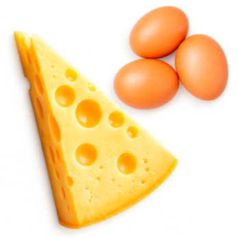 Молочные продукты, яйца
