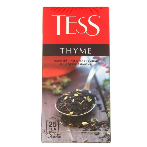 Черный тимьян. Чай черный Tess Thyme 100 гр. Чай Tess (Тесс) Thyme, черный. Tess Black Tea Thyme 1.5гр 25шт. Tess Black Tea Sunrise 1,5гр 100шт.